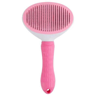 One-Click Self-Cleaning Pet Grooming Brush