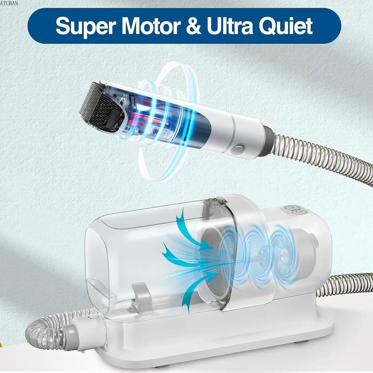 Professional All-in-One Pet Grooming Vacuum