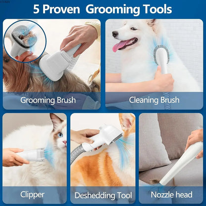 Professional All-in-One Pet Grooming Vacuum